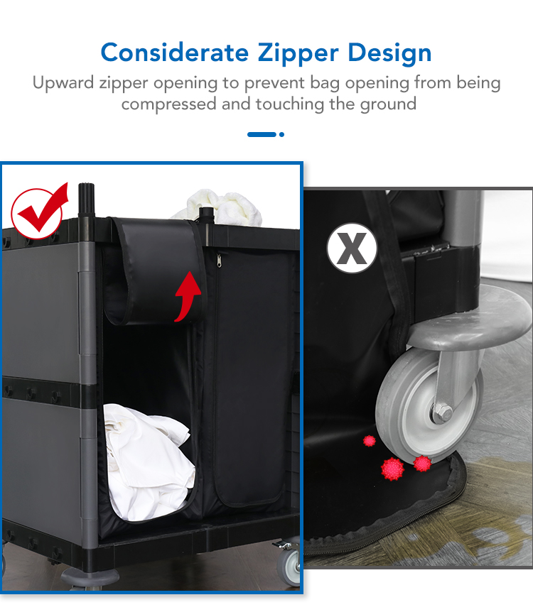 CT Linen Trolley - Cleanic Cleaning Equipment
